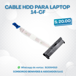 CABLE HDD PARA LAPTOP HP 14-CF