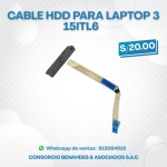 Cable HDD para Laptop Lenovo 3 15ITL6