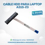 Cable HDD para laptop Acer A315-23