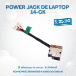 Power Jack para Laptop HP 14-ck