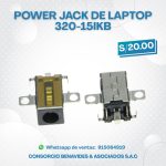 Power Jack para Laptop Lenovo 320-15ikb