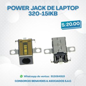 Power Jack para Laptop Lenovo 320-15ikb