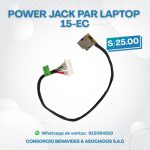 Power Jack para Laptop HP 15-EC