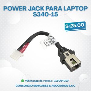 Power Jack para Laptop Lenovo S340-15
