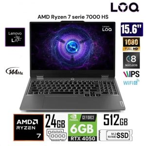 Lenovo LOQ (Ryzen 7 / RTX 4050)