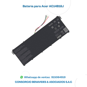 BATERIA PARA LAPTOP ACER AC14B18J