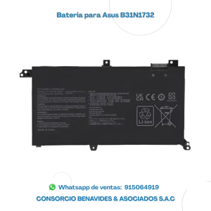 BATERIA PARA LAPTOP ASUS B31N1732