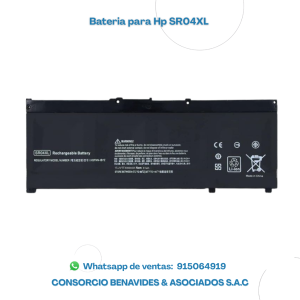 BATERIA PARA LAPTOP HP SR04XL