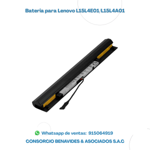 BATERIA PARA LAPTOP LENOVO L15L4E01/L15L4A01