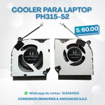 COOLER HYPROX PARA LAPTOP ACER PH315-52