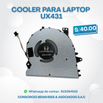 COOLER HYPROX PARA LAPTOP ASUS UX431