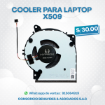 COOLER HYPROX PARA LAPTOP ASUS X509/X409