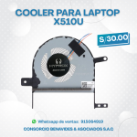 COOLER HYPROX PARA LAPTOP ASUS X510U