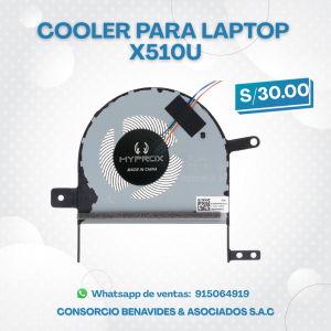 COOLER HYPROX PARA LAPTOP ASUS X510U