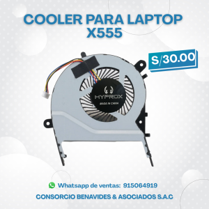 COOLER HYPROX PARA LAPTOP ASUS X555