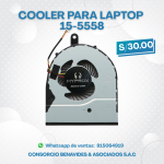 COOLER HYPROX PARA LAPTOP DELL 15-5558