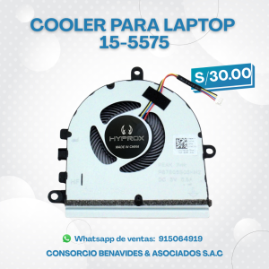 COOLER HYPROX PARA LAPTOP DELL 15-5575