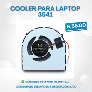 COOLER HYPROX PARA LAPTOP DELL 3541