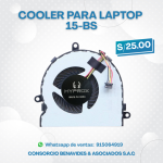 COOLER HYPROX PARA LAPTOP HP 15-BS 4PIN