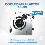 COOLER HYPROX PARA LAPTOP HP 15-CS
