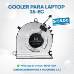 COOLER HYPROX PARA LAPTOP HP 15-EC