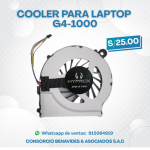 COOLER HYPROX PARA LAPTOP HP G4-1000 4PIN