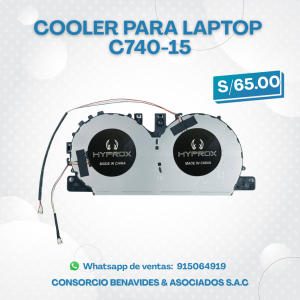 COOLER HYPROX PARA LAPTOP LENOVO C740-15