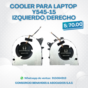 COOLER HYPROX PARA LAPTOP LENOVO Y545-15