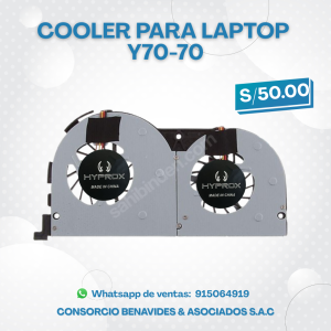 COOLER HYPROX PARA LAPTOP LENOVO Y70-70