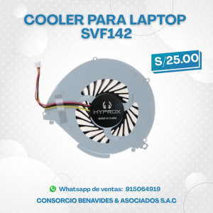 COOLER HYPROX PARA LAPTOP SVF142