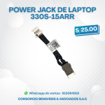 Power Jack para Laptop Lenovo 330s-15arr
