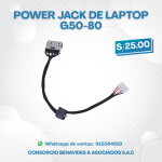 Power Jack para Laptop Lenovo G50-80
