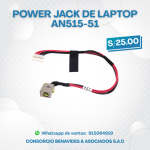 Power Jack para Laptop Acer AN515-51