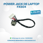 Power Jack para Laptop Asus FX504