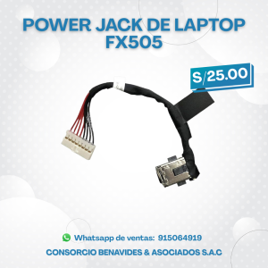 Power Jack para Laptop FX505