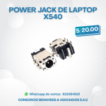 Power Jack para Laptop Asus X540