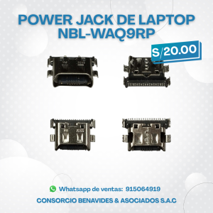 Power Jack para Laptop Huawei-waq9rp
