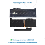 TECLADO PARA LAPTOP ASUS FX506