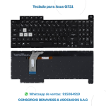 TECLADO PARA LAPTOP ASUS G731