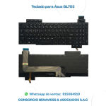 TECLADO PARA LAPTOP ASUS GL703