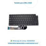 TECLADO PARA LAPTOP DELL 3410