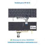 TECLADO PARA LAPTOP HP 16-D