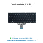 Teclado para laptop HP 14-CK